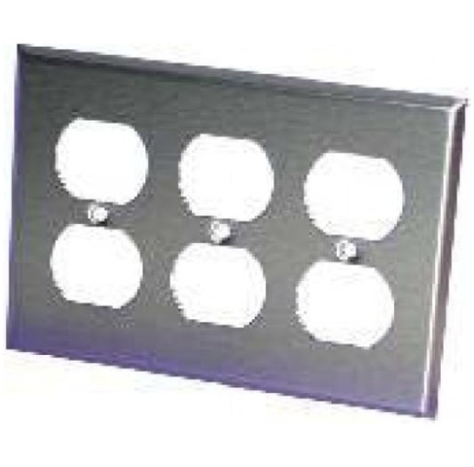 Orbit 3G Stainless Cover Duplex Receptacle OS83
