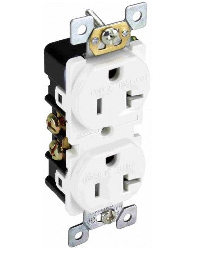 Orbit 20A 125V Tamper Resistant Duplex Rec. White R20TRSW