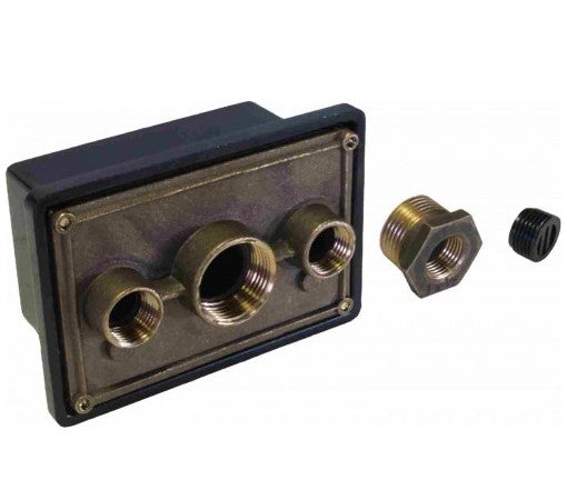 Orbit Lexanbrass Pool Box 3 1/2 in & 1 1 in SJB50100