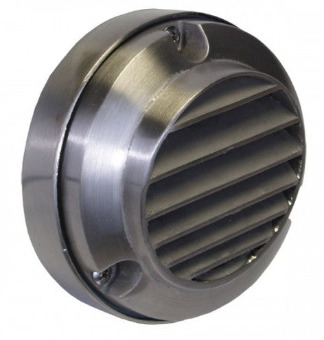 Orbit 4" Surface Louver Stepwall Light Stainless Steel SS7012