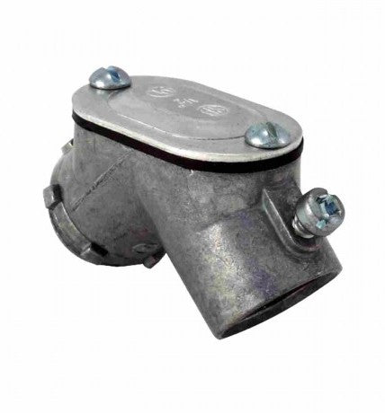 Orbit EMT to Box Pull Elbow + Gasket 1/2 in SSPEBG50