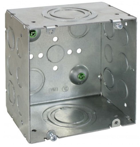 Orbit True 5 in Square Box, 314 in Deep, 1/2 in to 1 in MKO, 1 in to 2 in Cko T5B50200