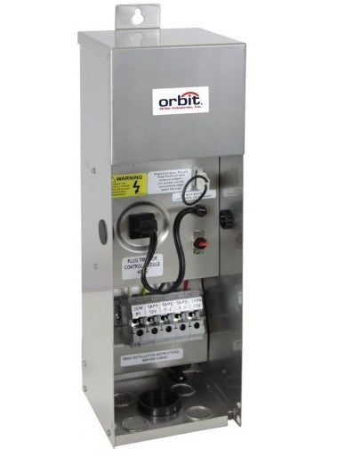 Orbit 75W Timer Ready 12/15V Multi Tap Transformer Stainless Steel TRT75SS