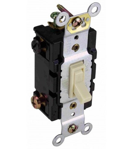Orbit 15A 4W Toggle Switch Ivory TS415I