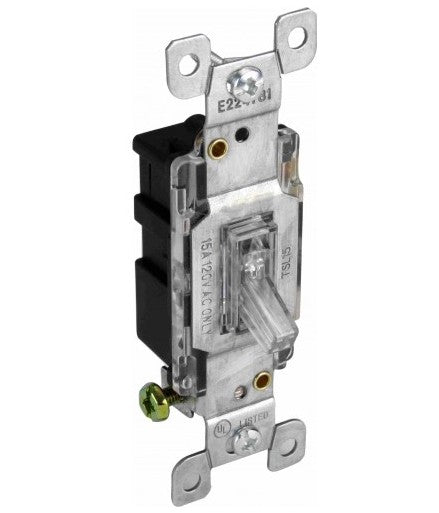 Orbit 15A Sp Toggle Switch Pilot Clear TSL15CL