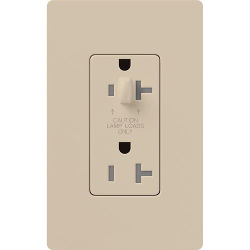 Lutron SCR-20-HDTR-TP Receptacle
