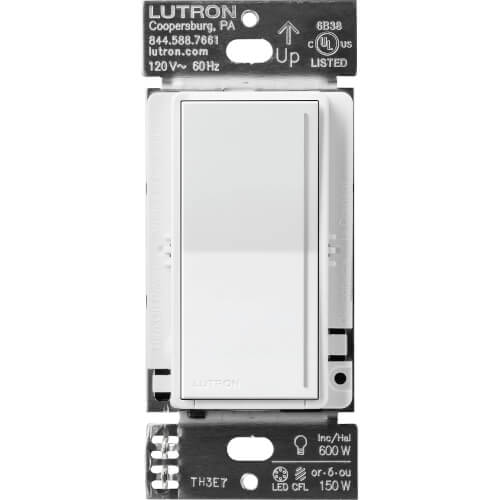 Lutron STCL-153MRH-WH Dimmer Switch
