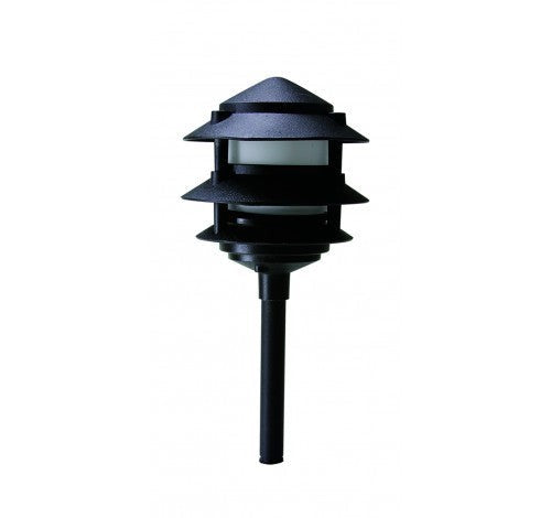 Westgate 3W 200LM 3000K Black LED Pagoda Light AA-146-BK