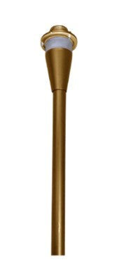 Westgate 15 in 12V AC/DC 5W 200LM 3000K/4000K/5000K Antique Brass LED Path Light AA-STEM-15-MCT-AZ