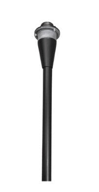 Westgate 15 in 12V AC/DC 5W 200LM 3000K/4000K/5000K Black LED Path Light AA-STEM-15-MCT-BK