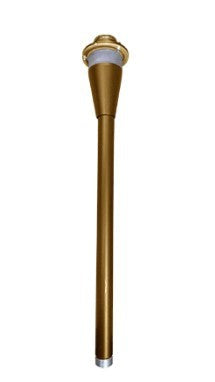 Westgate 15 in 12V AC/DC 5W 200LM RGBW Antique Brass LED Path Light AA-STEM-15-RGBWW-BT-AZ