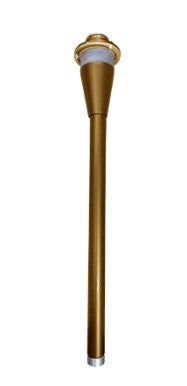 Westgate 22 in 12V AC/DC 5W 200LM 3000K/4000K/5000K Antique Brass LED Path Light AA-STEM-22-MCT-AZ