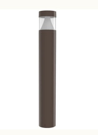 Westgate 42 in 12-22W 130 LM/W 3000K/4000K/5000K Bronze LED Bollard Light BOL-42-R-C-C-MCTP-BR
