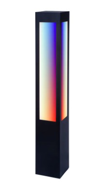 Westgate 34W RGBW Black LED Outdoor Light BOL-602-40-S-RGBW-BK