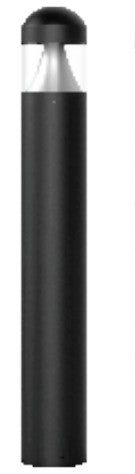Westgate 14W/19W/24W 125 LM/W 3000K/4000K/5000K Bronze LED Bollard Light BOL-G2-103D-MCTP-BR