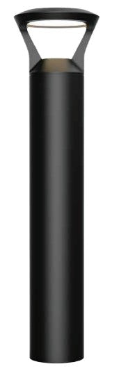 Westgate 14W/19W/24W 125 LM/W 3000K/4000K/5000K Black LED Bollard Light BOL-G2-118-MCTP-BK