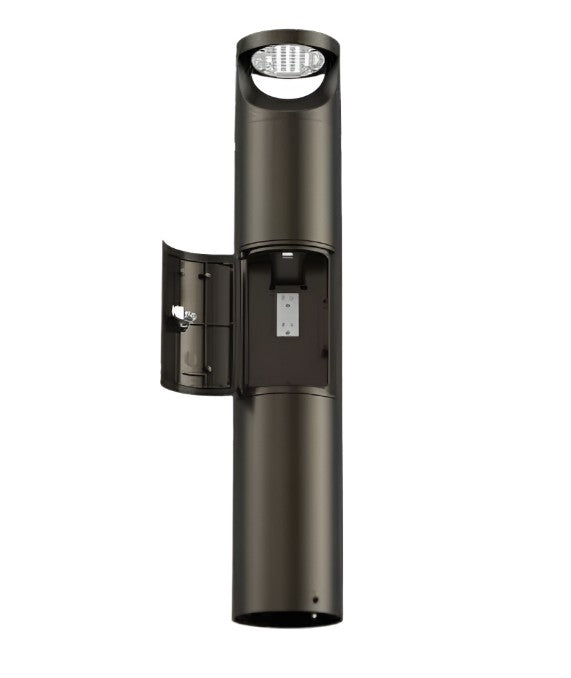 Westgate Bronze LED Outdoor Light BOL-G4-SHAFT-23-GFCI-BR