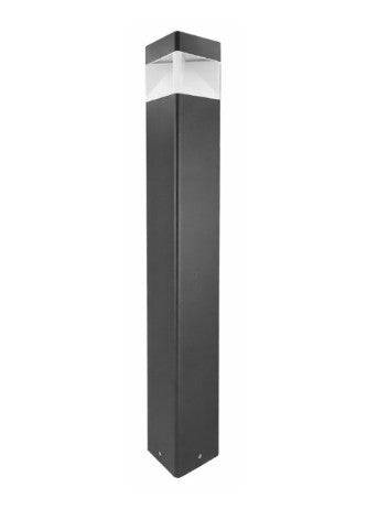 Westgate 10W/18W/25W 80LM/W 3000K/4000K/5000K Black LED Bollard Light BOL-G8-100Q-MCTP-BK