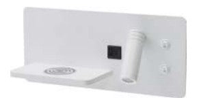 Westgate 10W 500LM 3000K Black Lighting Product BRL-SHR-WCH-BK