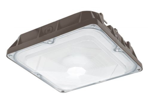 Westgate 120-277V 5W/10W/15W/25W 120 LM/W 3000K Dark Bronze LED Canopy Light CDLX-SM-5-25W-30K