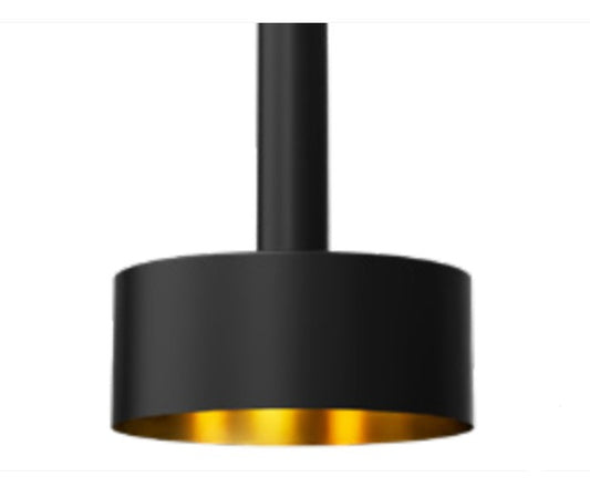 Westgate 2 in Brushed Gold Cylinder Light Accessory CMC2-PS14-BG-KIT