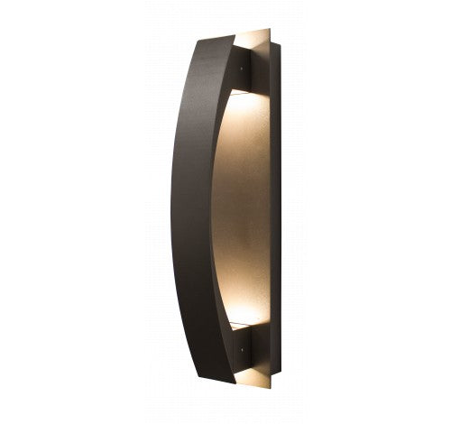 Westgate 20W(5WX4) 3000K Crest Lunette LED Wall Sconce 100-277V AC Dark Bronze CRE-HL20-01-30K-BR