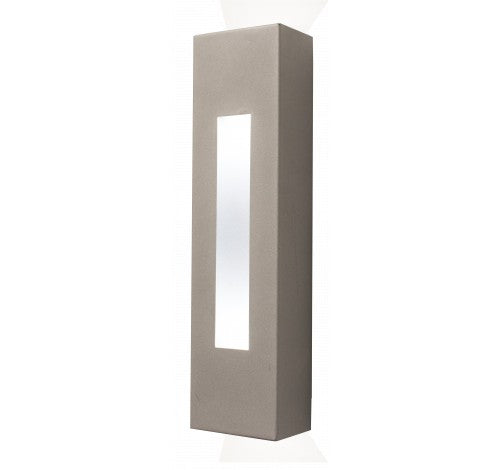 Westgate 20W(5WX4) 3000K Crest Aperture LED Wall Sconce 100-277V AC Silver CRE-HL20-02-30K-SIL