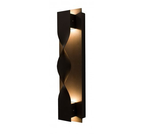 Westgate 20W(5WX4) 4000K Crest Crush LED Wall Sconce 100-277V AC Dark Bronze CRE-HL20-08-40K-BR