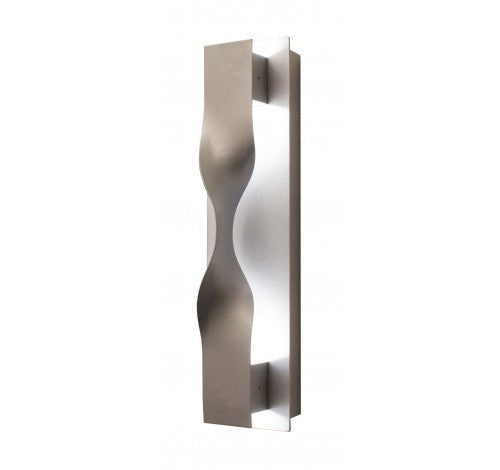 Westgate 8 in 20W(5WX4) 4000K Architectural LED Wall Sconce Silver Finish CRE-HL20-08-40K-SIL
