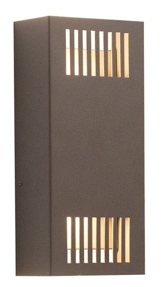Westgate 15W 5000K LED Wall Sconce Bronze Finish CRES-52-50K-BR