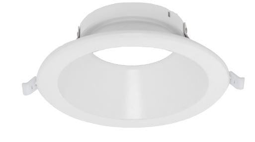 Westgate 6 Inch Round White Finish CRLC Recessed Light Trim CRLC-TRM-6-WH