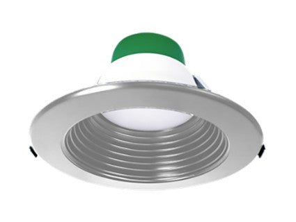 Westgate 10 in Brushed Nickel Commercial Recessed Light Accessory CRLE10-TRM-BN
