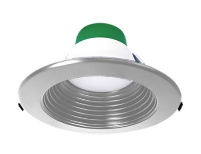 Westgate 8 in Brushed Nickel Commercial Recessed Light Accessory CRLE8-TRM-BN