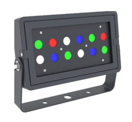 Westgate 120-277V 36W Black RGBW DMX LED Flood Light DMX-FLS-36W-RGBW-BT-BK