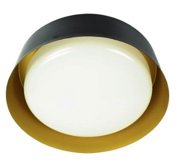 Westgate 120V 30W 2800LM 3000K/4000K/5000K Brushed Gold LED Flush Mount Ceiling Light FCD-16-MCT-BG