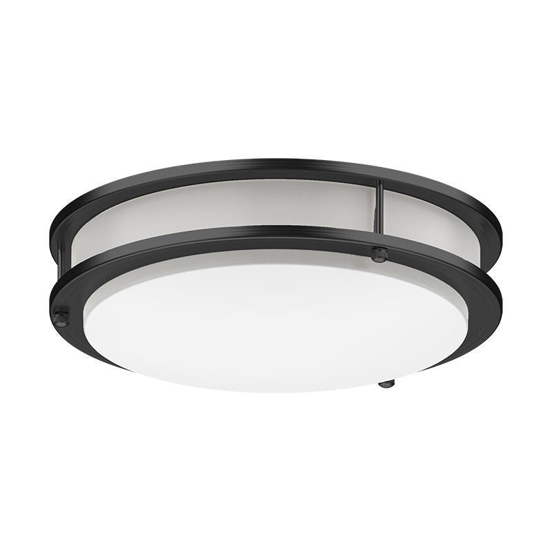 Westgate 120V Black LED Disk Light FDL-SFK-BK