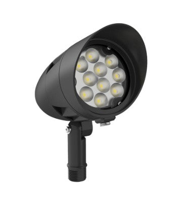 Westgate 120-277V 15W 1800LM 3000K Black LED Bullet Flood Light FLDX-SM-15W-30K-BK