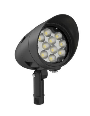 Westgate 120-277V 15W 1800LM 5000K Black LED Bullet Flood Light FLDX-SM-15W-50K-BK