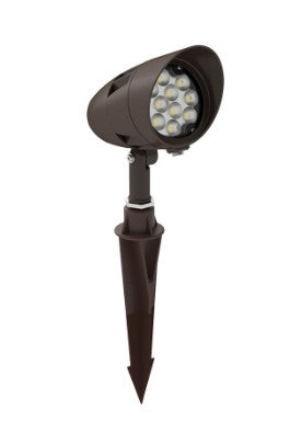 Westgate 12V AC/DC 6W 700LM 3000K Bronze LED Landscape Bullet Flood Light FLVX-SM-6W-30K-BR