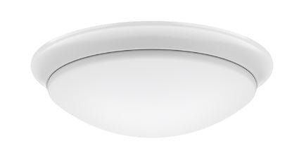 Westgate 11 in 120V 20W 1500LM 2700K/3000K/3500K/4000K/5000K White LED Flush Mount Light FMD-11-MCT5-WH