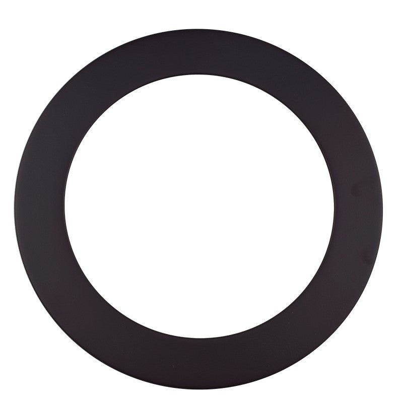 Westgate 10 Inch Round Black Finish Flush Mount Trim Ring FML-R10-TRM-BK