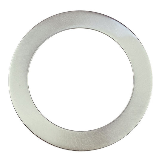 Westgate 10 Inch Round Brushed Nickel Finish Flush Mount Trim Ring FML-R10-TRM-BN