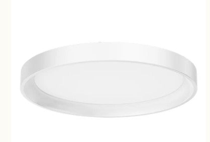 Westgate 120V 24W 2000LM 2700K/3000K/3500K/4000K/5000K White LED Flush Mount Light FMLB-R12-MCT5-REG-WH
