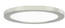 Westgate 120V Brushed Nickel LED Flush Mount Light FMLB-R7-TRM-BN