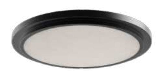 Westgate 120V Black LED Flush Mount Light FMLB-R9-TRM-ALAB-BK