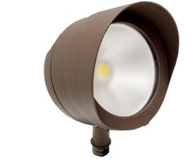 Westgate GL 12W 3000K 960LM LED Garden Flood Light Bronze GL-12W-30K-BR