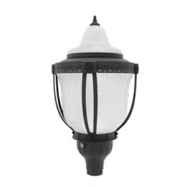 Westgate Black Post Top Light Accessory GPA-B32-DC-BK