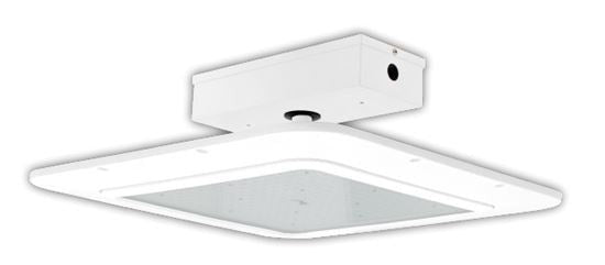 Westgate 120-277V 80W/100W/120W/150W 140 LM/W 5000K LED Gas Station Canopy Light GSX-RECS-80-150W-50K