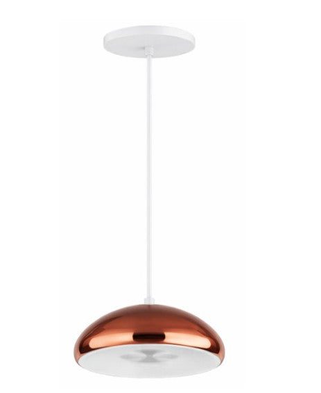 Westgate 8W 650LM 3000K Copper LED Cylinder Light LCEU-8-30K-CU