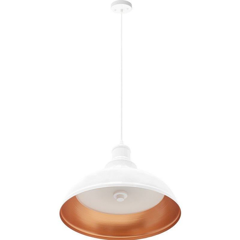 Westgate 120V 25W 1300LM 2700K/3000K/3500K/4000K/5000K White Decorative LED Pendant Light LCFA-MCT5-WH